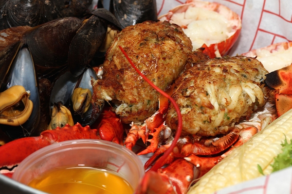 Baked Lobster Stuffed with Lump Crabmeat (Special)