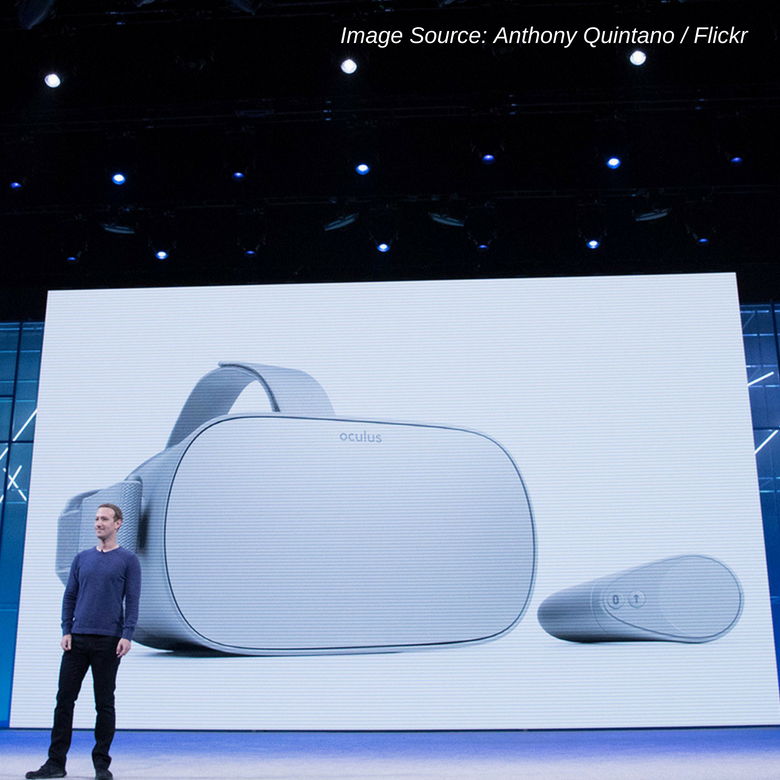 Mark Zuckerberg introduces Oculus Go at F8 2018