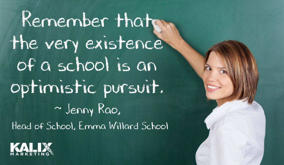 Leaders on Leading: Jenny Rao, Head of School, Emma Willard School