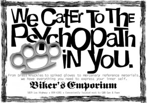 Biker's Emporium - Psychopath