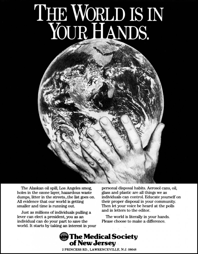 Medical Society of New Jersey - World In Hands (Illustration)