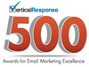 Vertical Response 500 Awards for Email Marketing Excellence